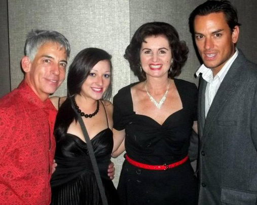 Alvin Eric Vazquez, Summer Michele, Debra Perez and Maurice Chevalier at event of The Dead Shift (2011)