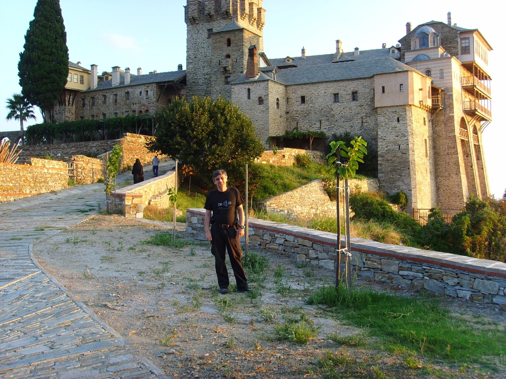Research on Mount Athos (Stavronikita Monastery)