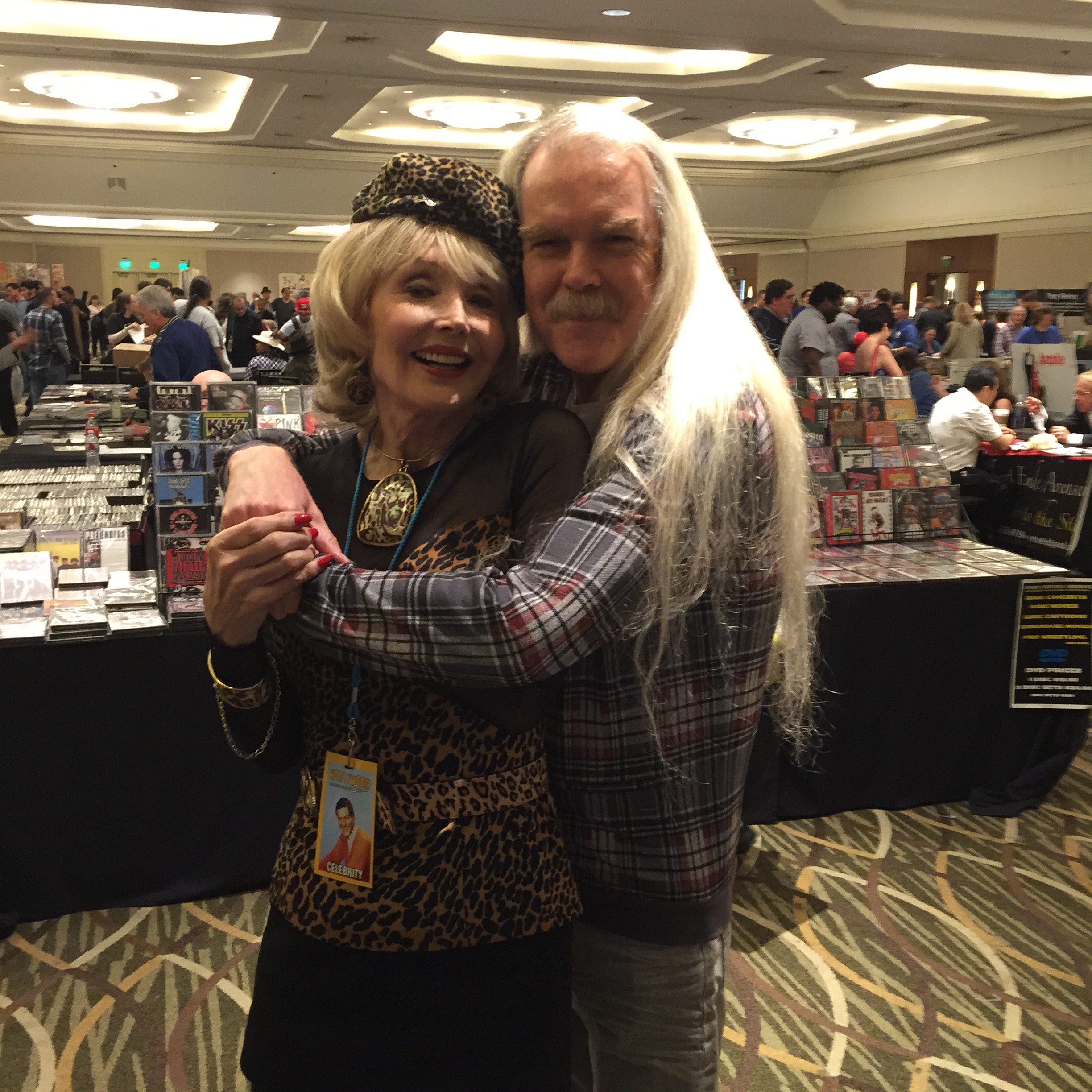 Me and Francine York at an event in Los Angeles on January 24, 2015.