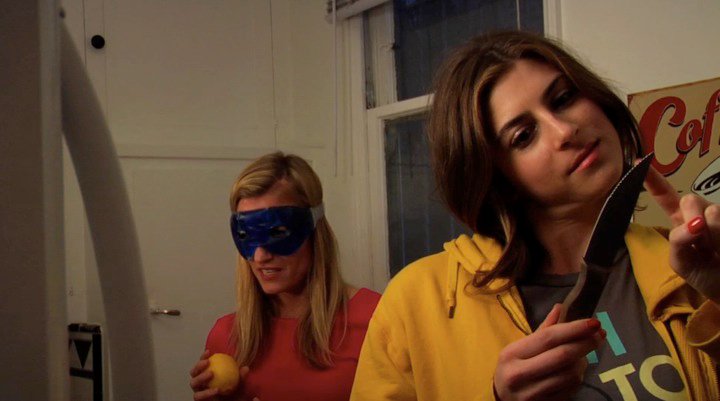 Still of Tracy Meyer and Dana Sorman from Lemons The Show