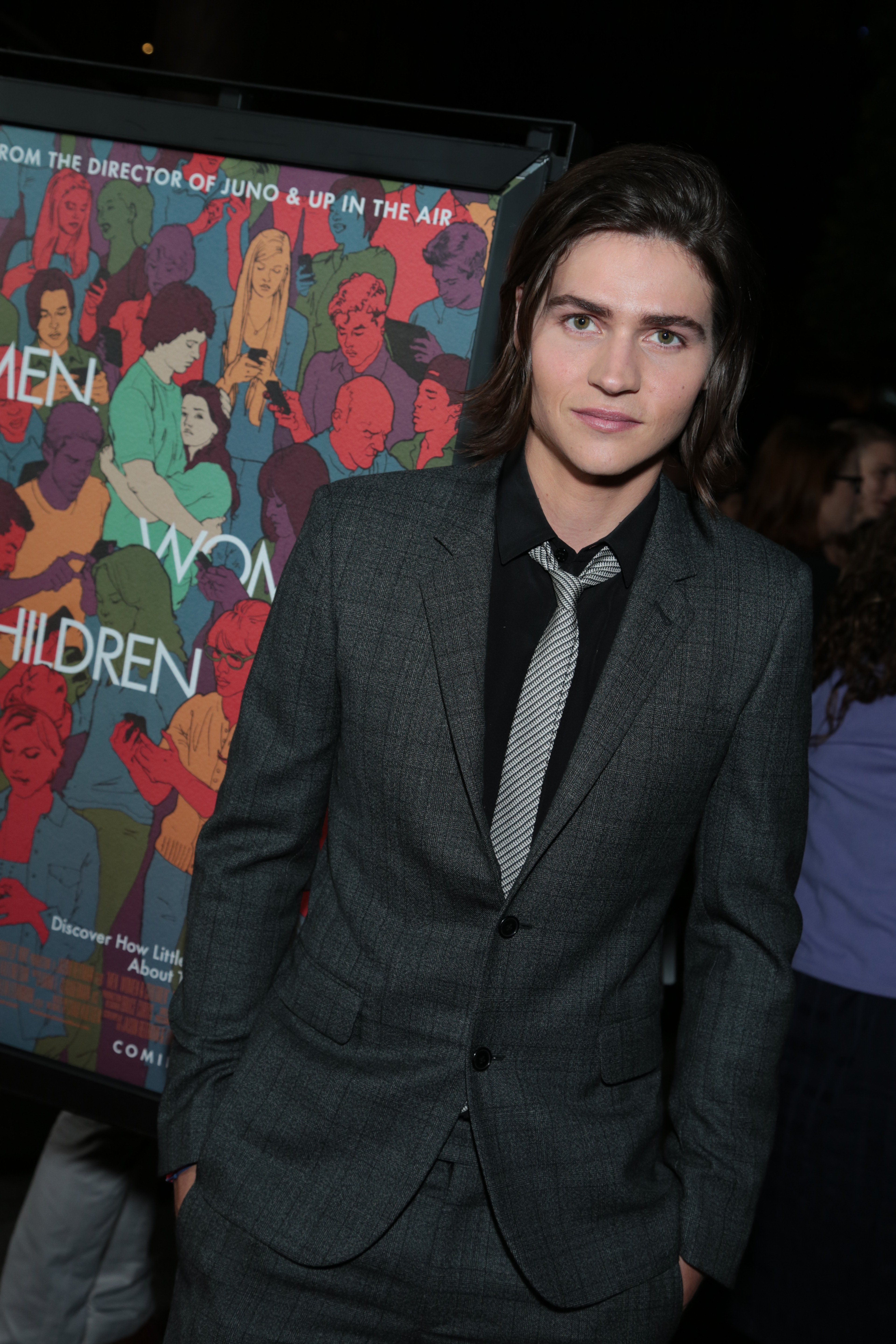 William Peltz attends the premiere of 'Men, Women and Children' at DGA Theater on September 30, 2014 in Los Angeles, California