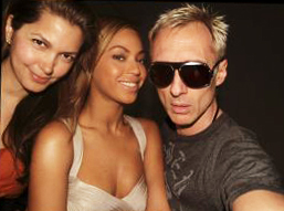 Indrani, Beyonce Knowles and Markus Klinko