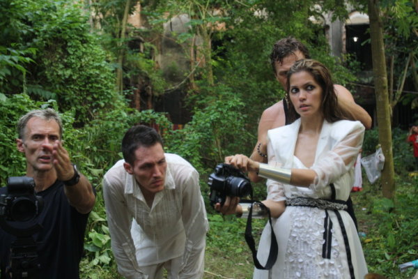 Still of Ward Stegerhoek, Markus Klinko and Indrani in Double Exposure (2010)