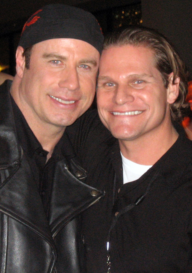 Brian Graham with John Travolta at the 