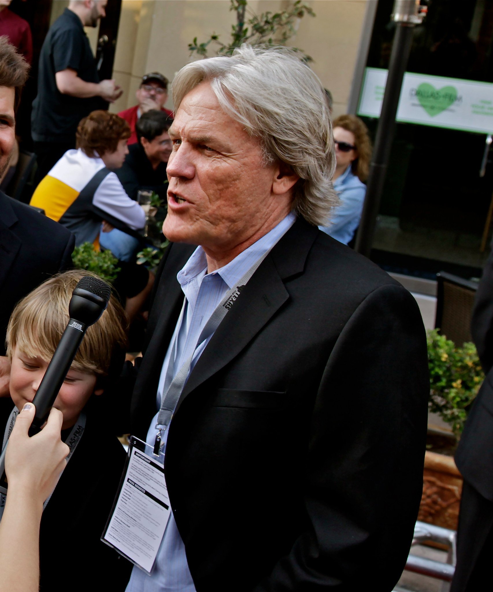 Rocky Powell at Dallas International Film Festival.