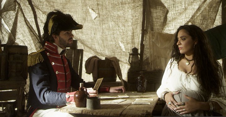 Still of Natalia Ferreiro and Alberto Jorrin in Barbal Zoralo