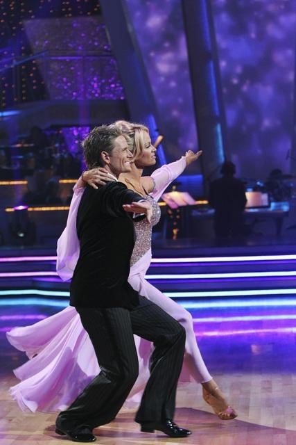 Still of Pamela Anderson and Damian Whitewood in Dancing with the Stars (2005)