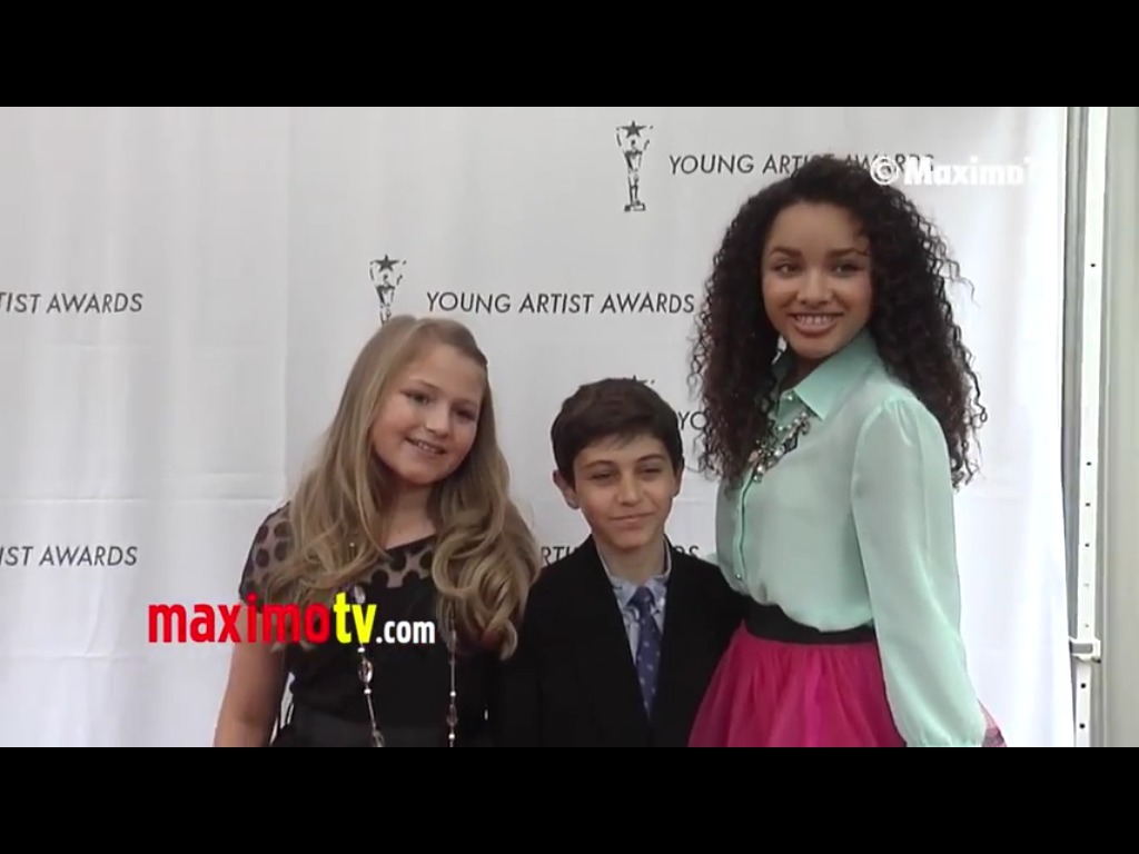 Gregory Kasyan on carpet of the Young Artist Awards