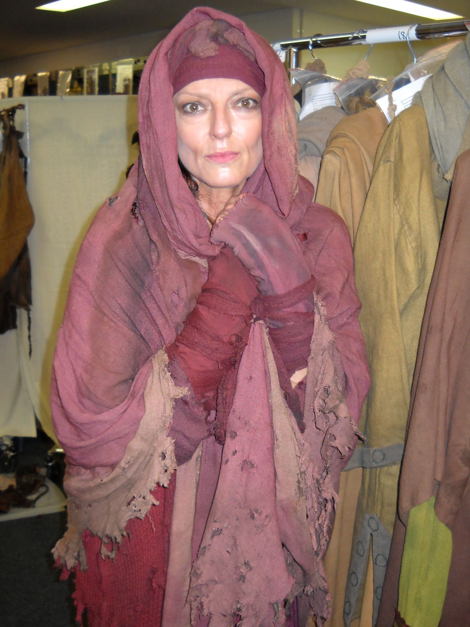 Jane E Seymour as Leper, Ben Hur October 2010.