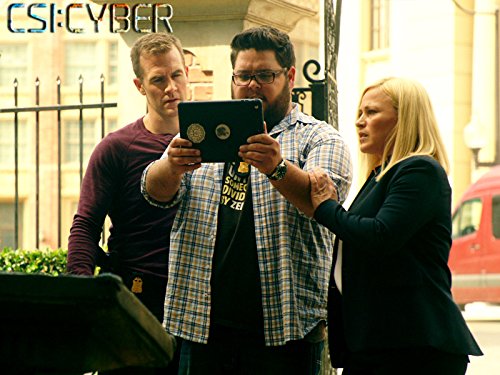 Still of Patricia Arquette, James Van Der Beek and Charley Koontz in CSI: Cyber (2015)