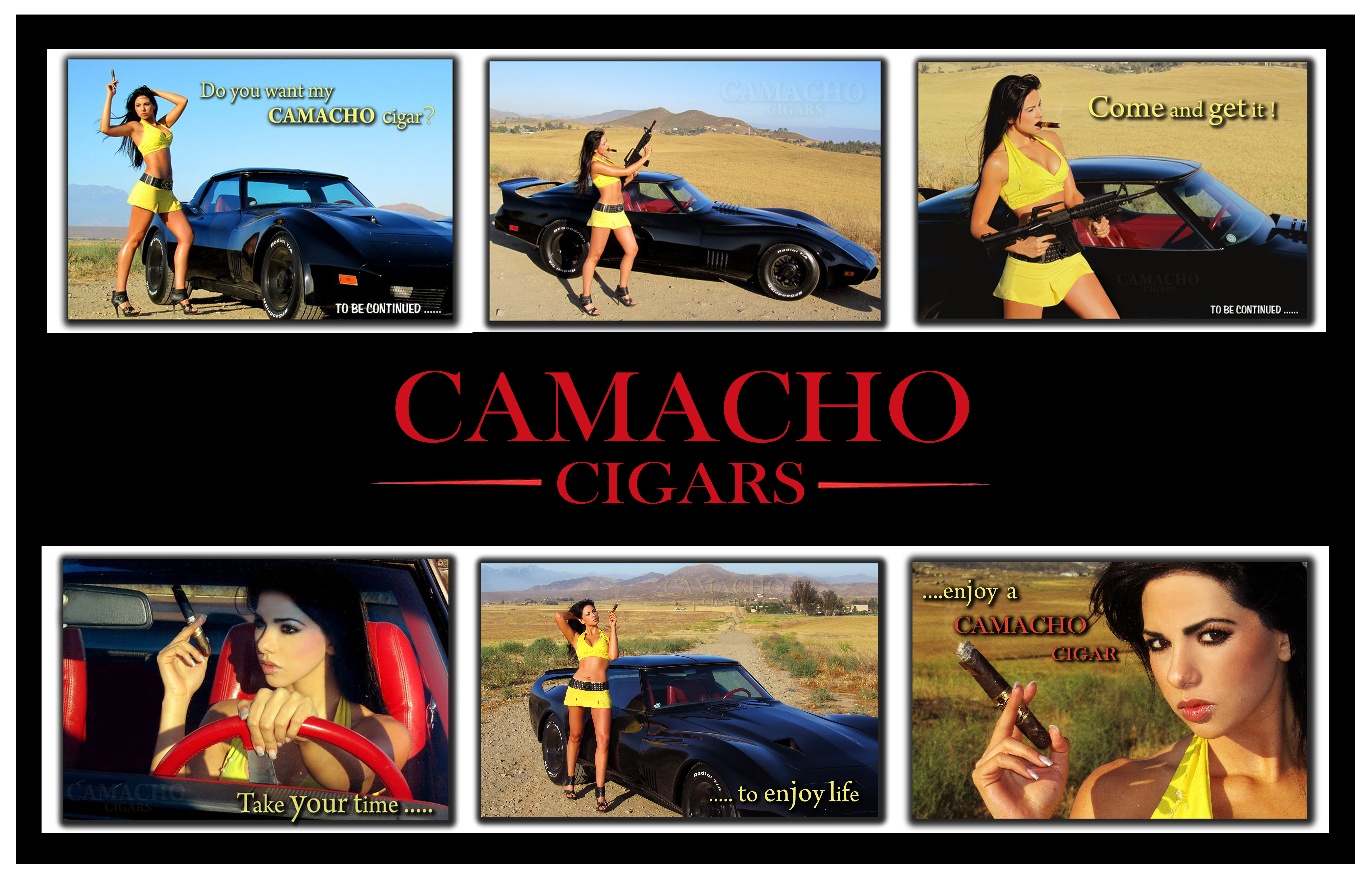 Vanessa Alfaro & Camacho Cigars