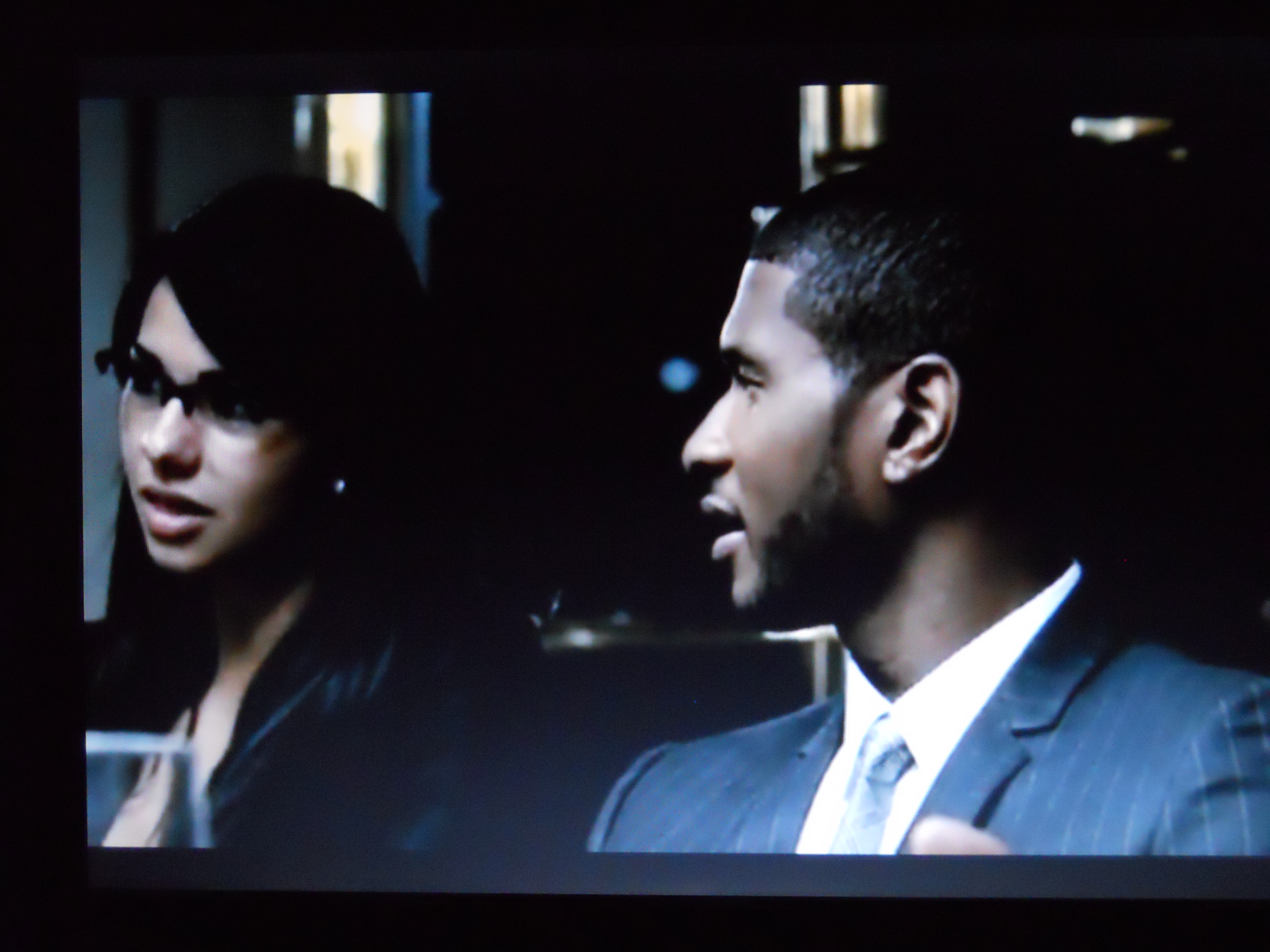 Vanessa Alfaro in Usher music video
