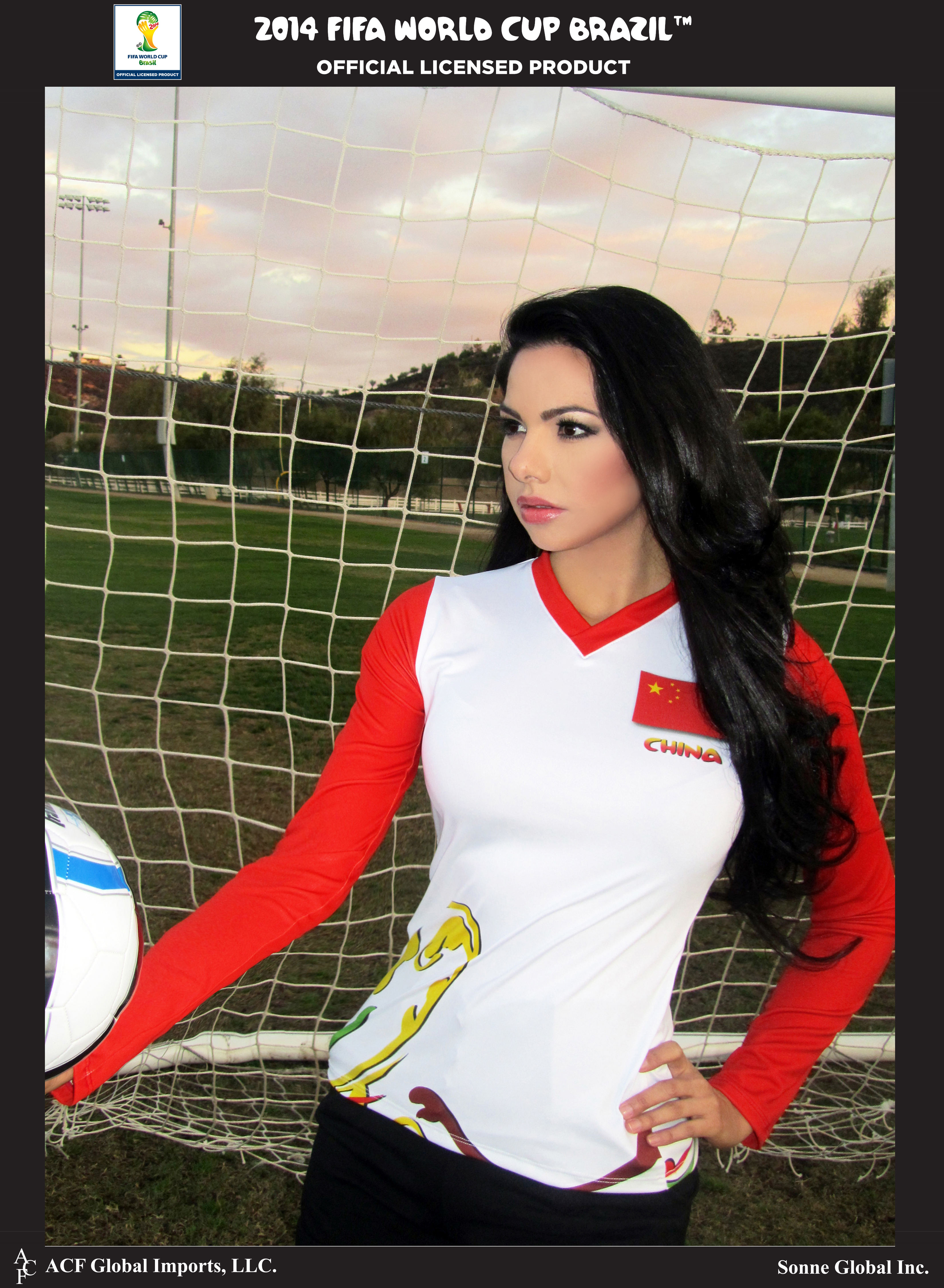 Vanessa Alfaro the designer of the 2014 FIFA World cup Women's apparel line