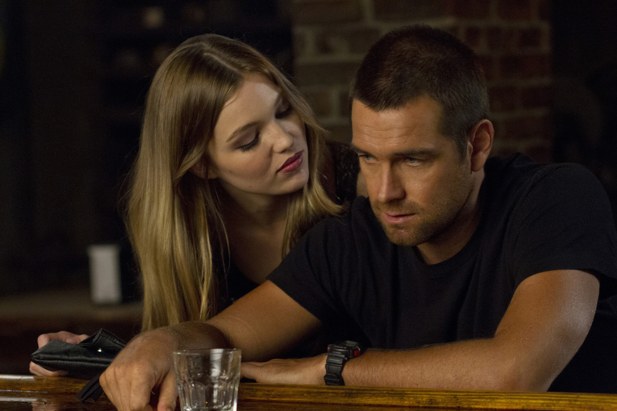 Still of Antony Starr and Lili Simmons in Banshee (2013)