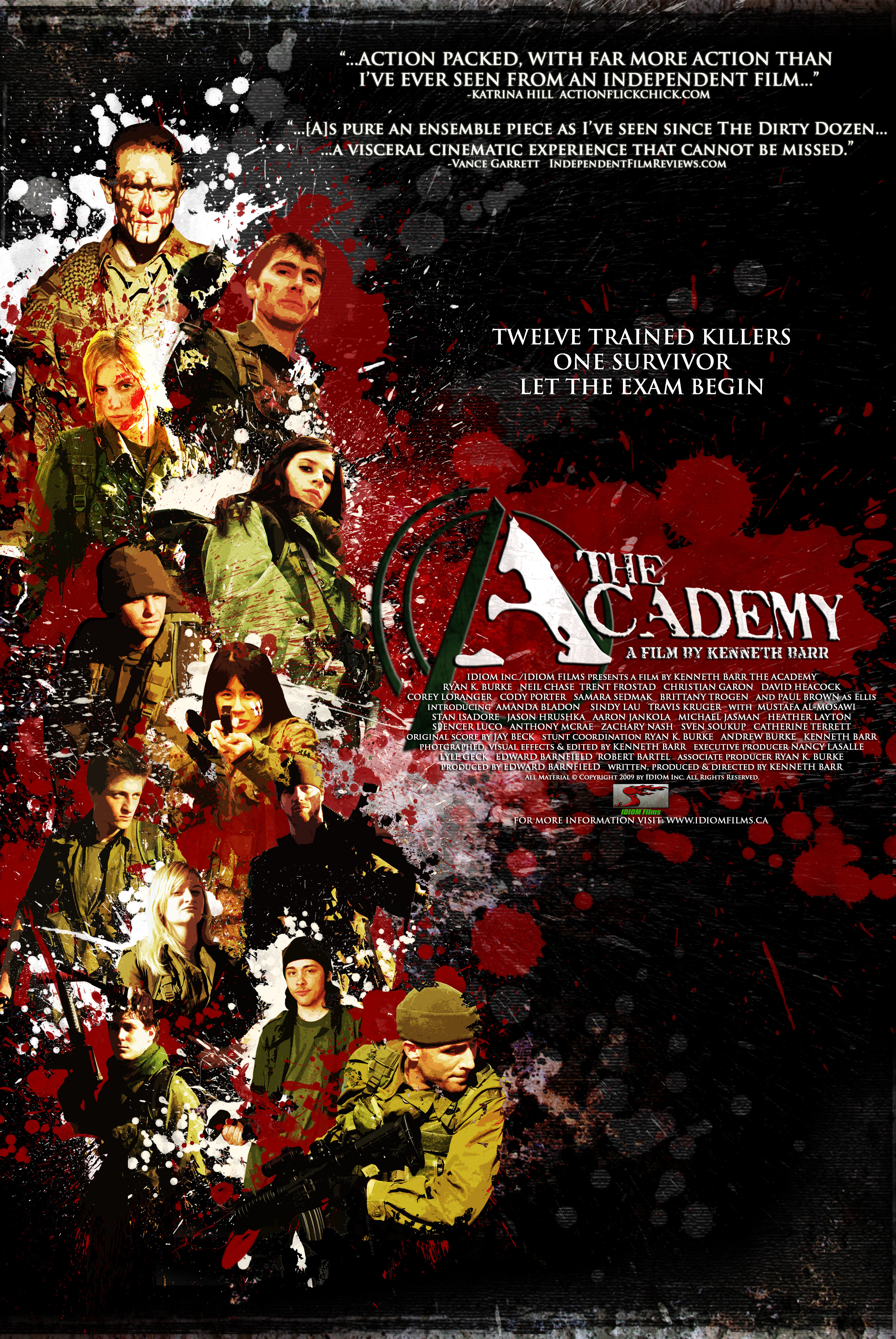 Original poster art for The Academy by IDIOM Films.