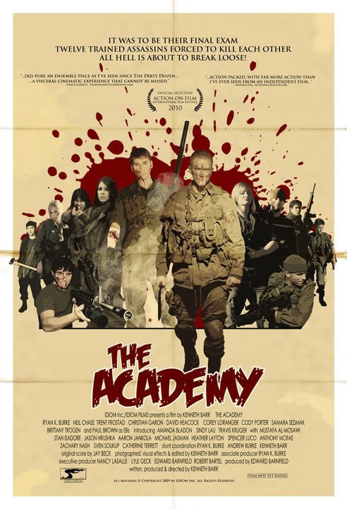 The Academy Idiom Films By Kenneth Barr Role: Stoker McFaden Exclusive Art By: Kenneth Barr