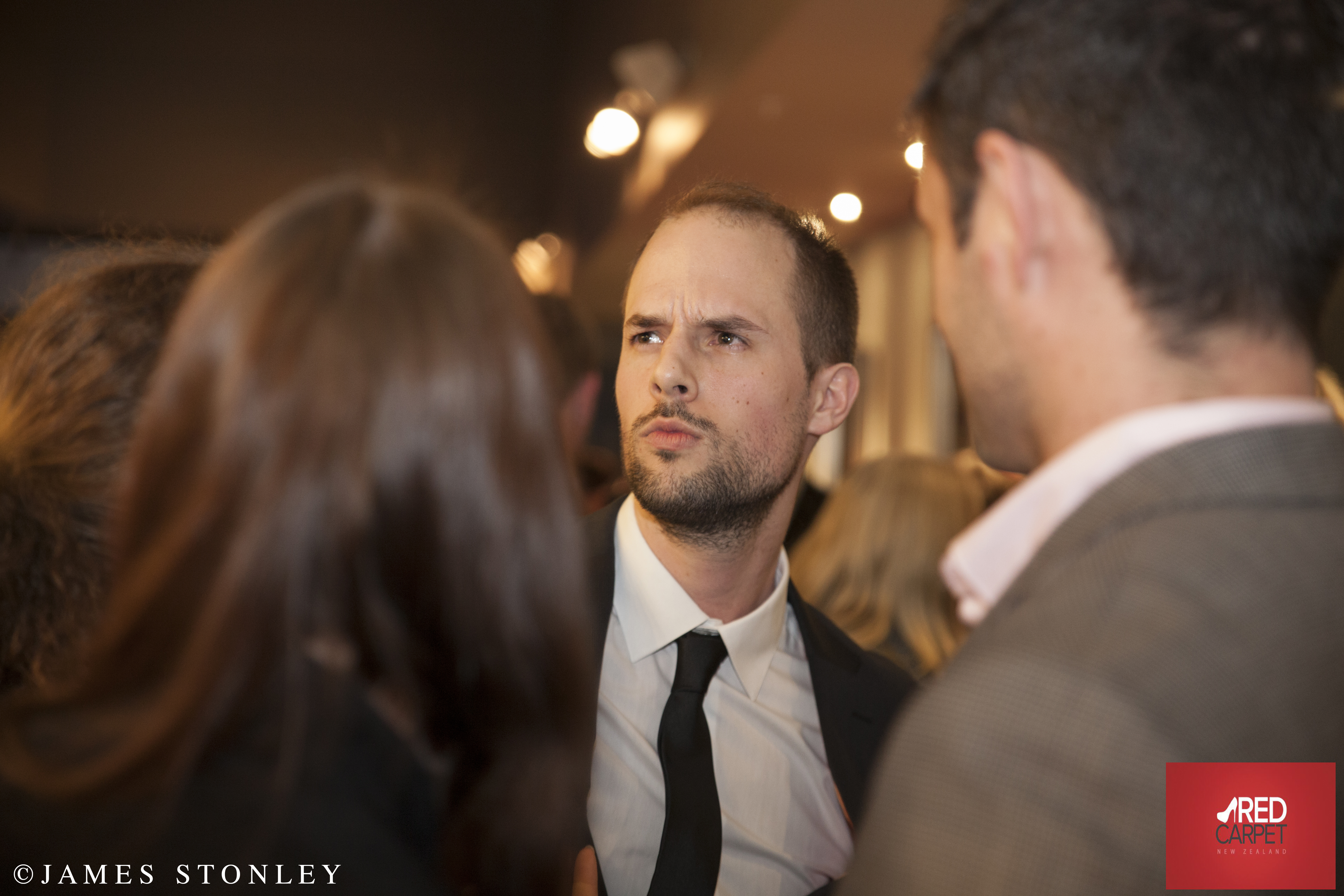 On the Red Carpet at the 'Someone to Carry Me' premiere screening (2015)