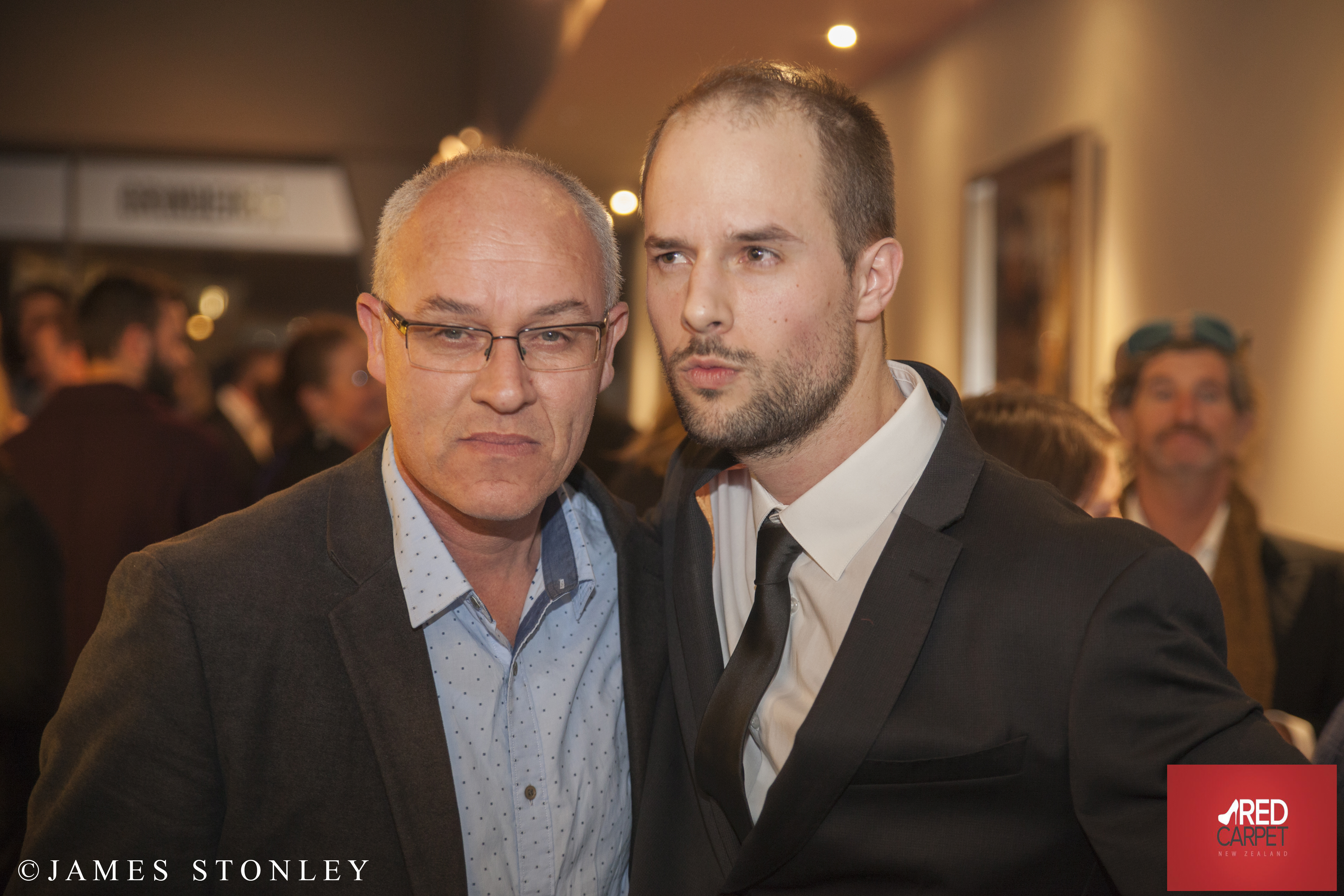 On the Red Carpet at the 'Someone to Carry Me' premiere screening (2015)