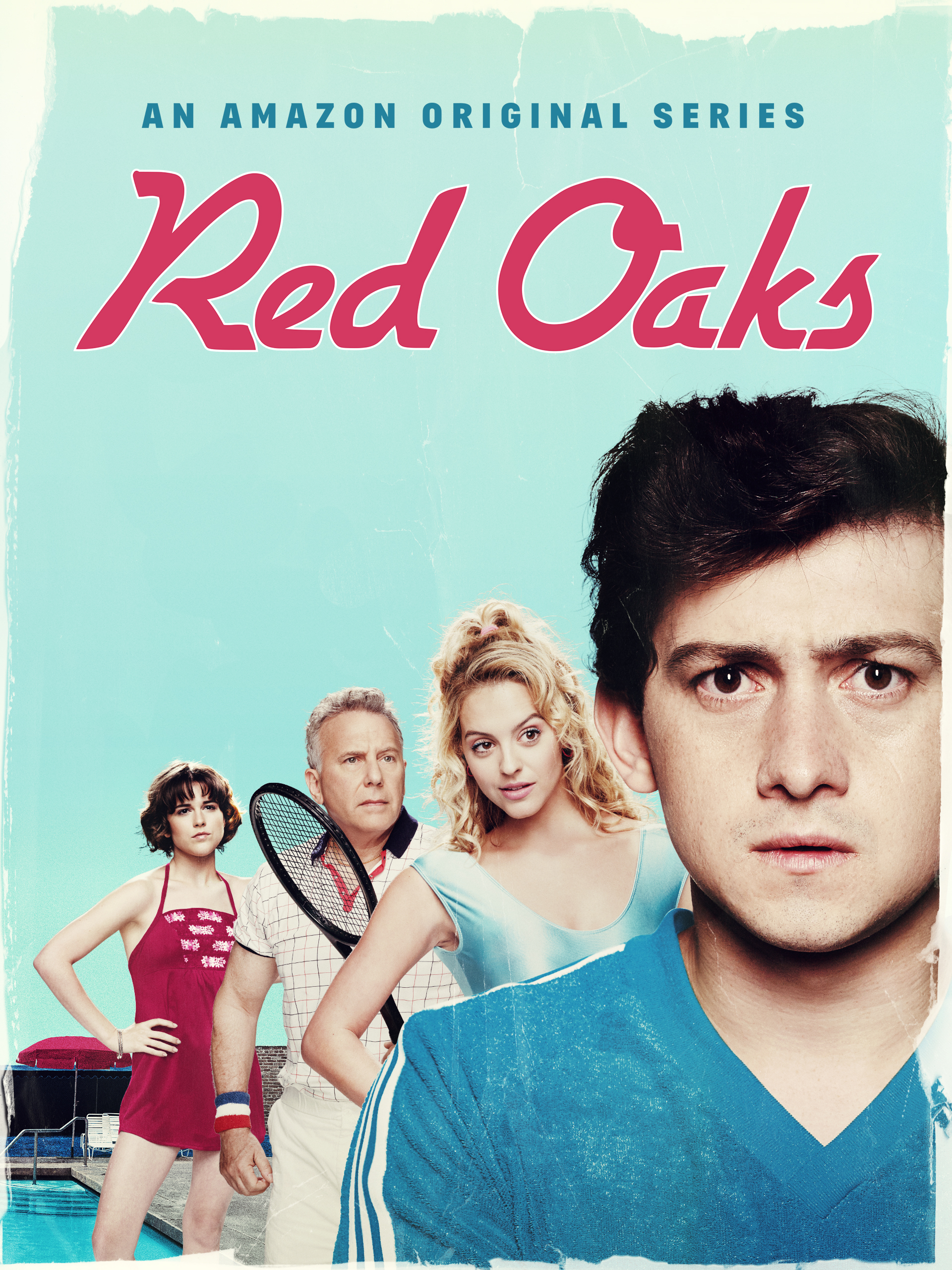 Paul Reiser, Craig Roberts, Gage Golightly and Alexandra Socha in Red Oaks (2014)