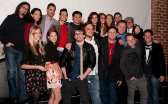 Writers, producers, directors, and actors from Quirkfest Day 1.