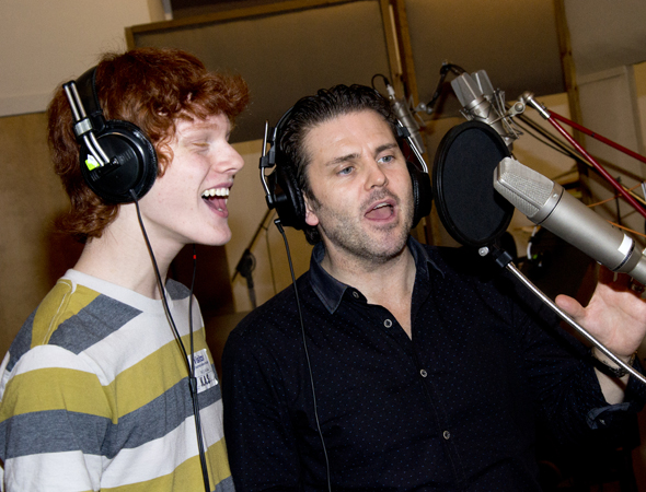 The Mystery of Edwin Drood Cast Recording at Kaufman Astoria Studios