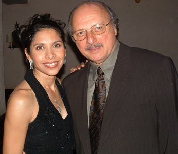 Susanna Velasquez and Dennis Franz at the 