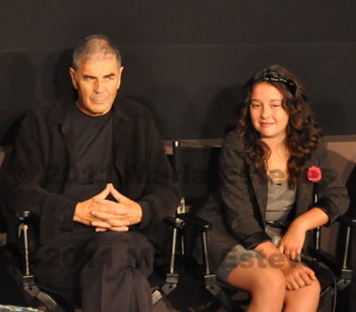 Robert Forester and Amara Miller at the New York Film Festival