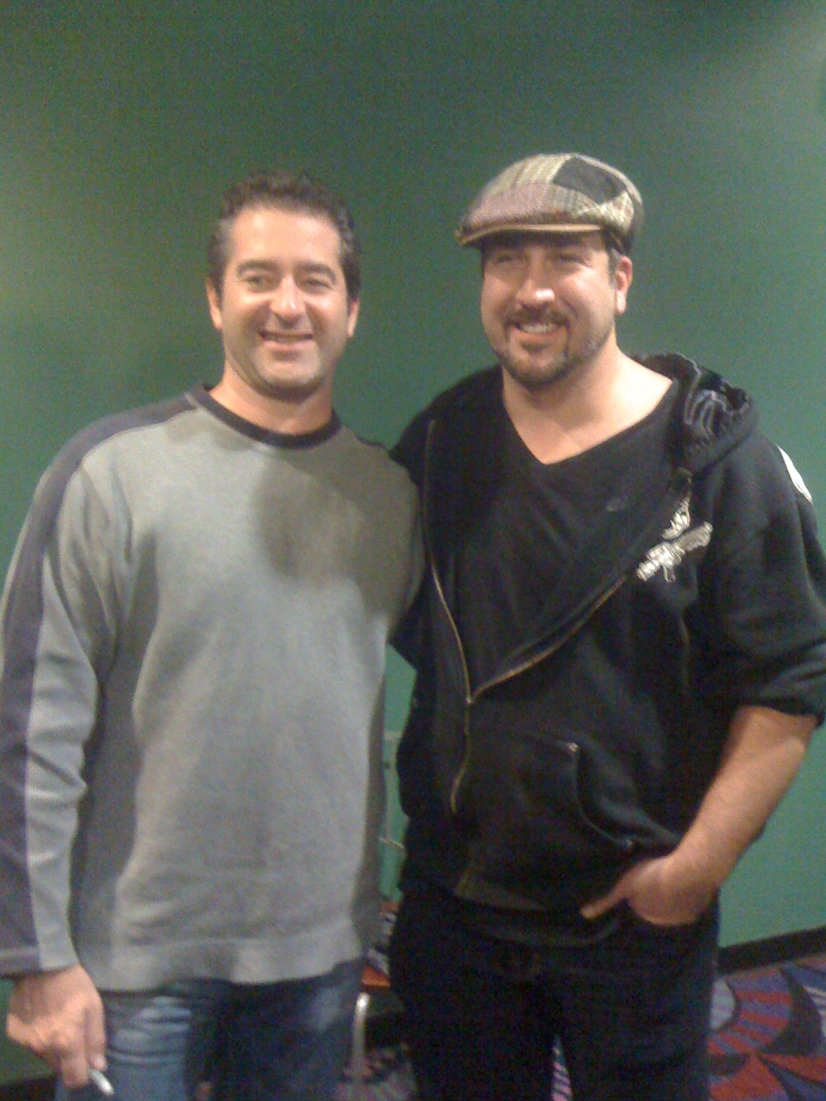 with Joey Fatone - October 2011