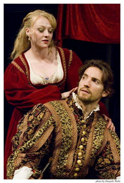 Michael as Petruchio in The Taming of the Shrew