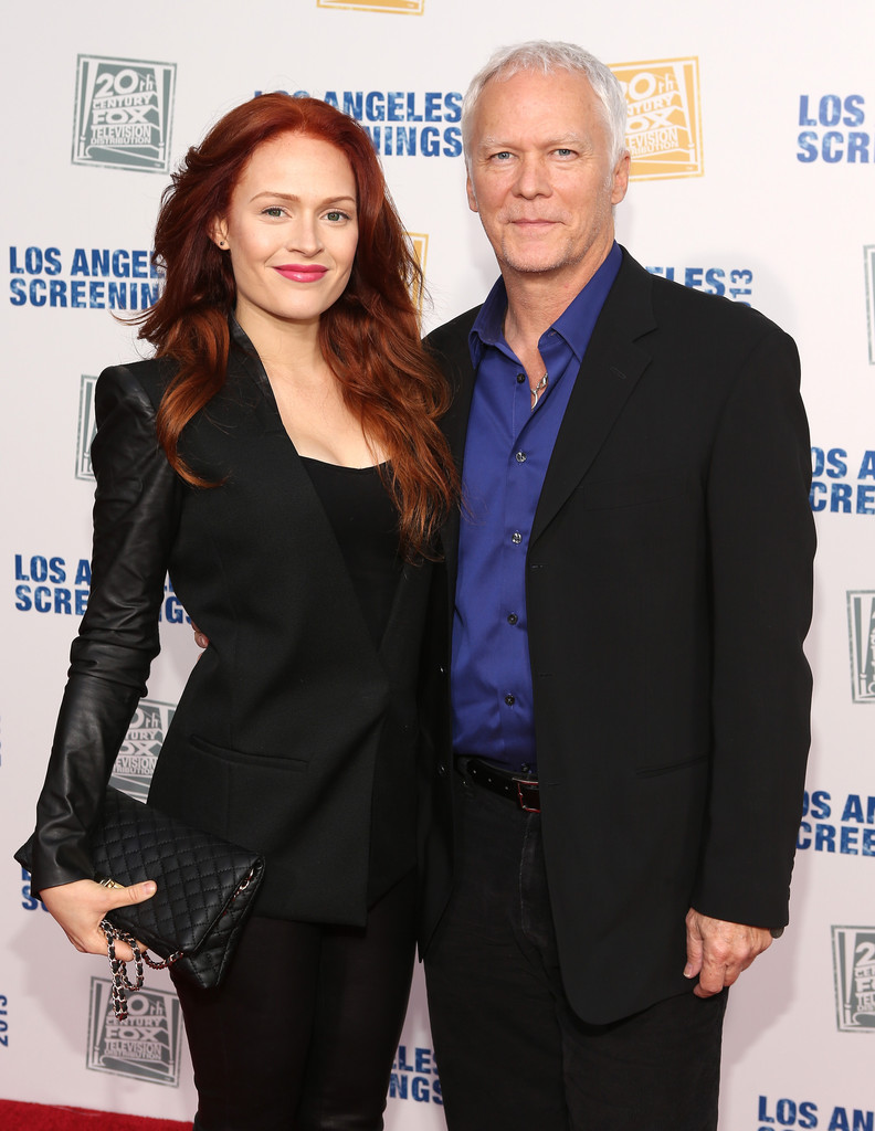 Actors Kate Boyer and James Morrison attend Twentieth Century Fox Television Distribution's 2013 LA Screenings Lot Party