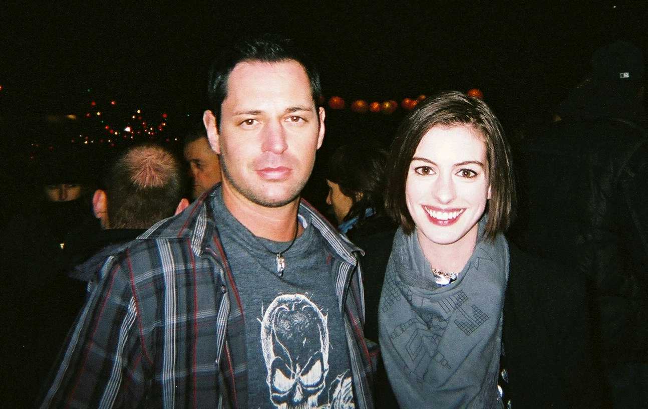 David Gere with Anne Hathaway - Dancing With Shiva wrap party (2008)