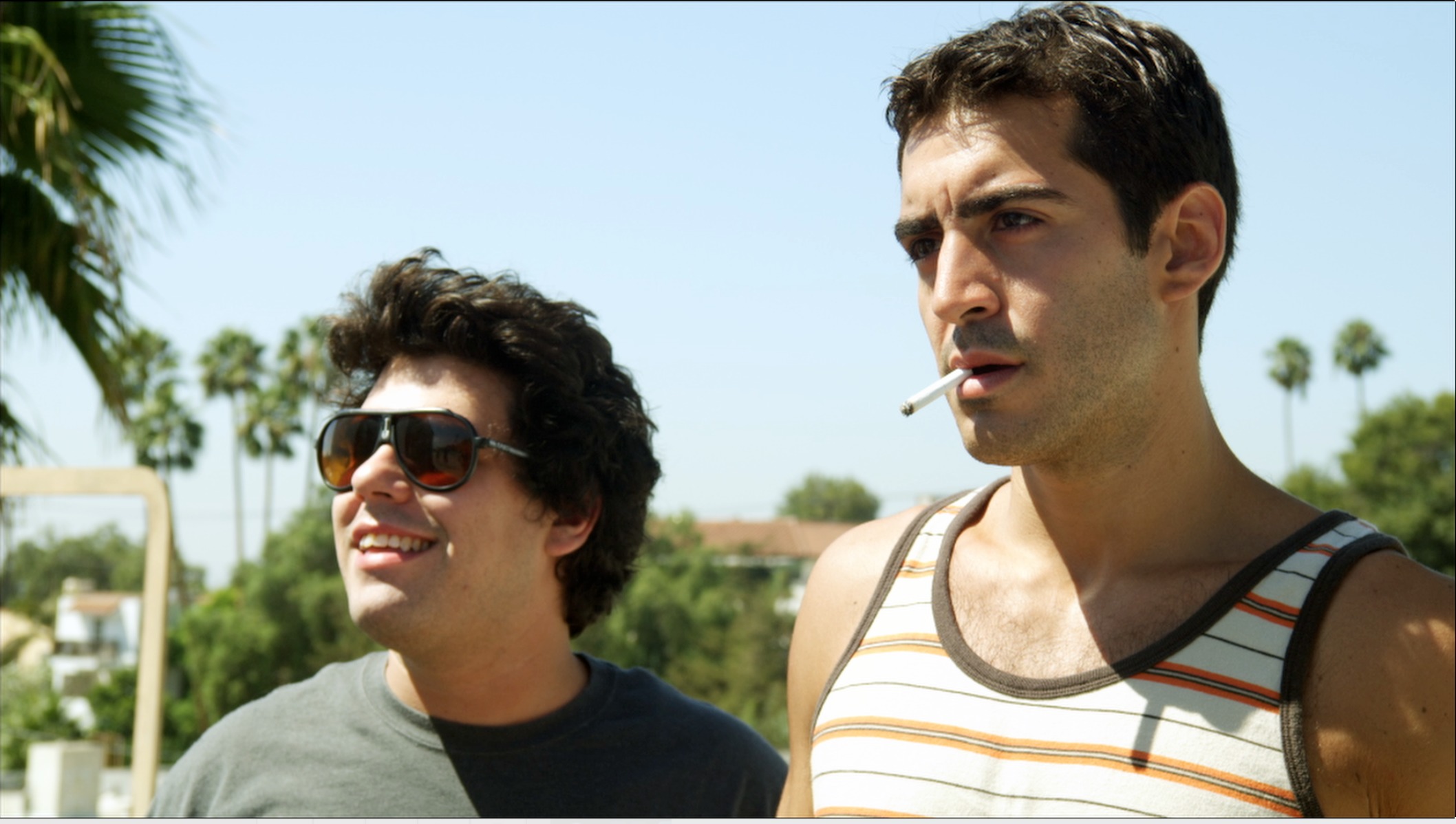 Still of Danny Myers and Nick Gregorio as Ripp and Cole in Green