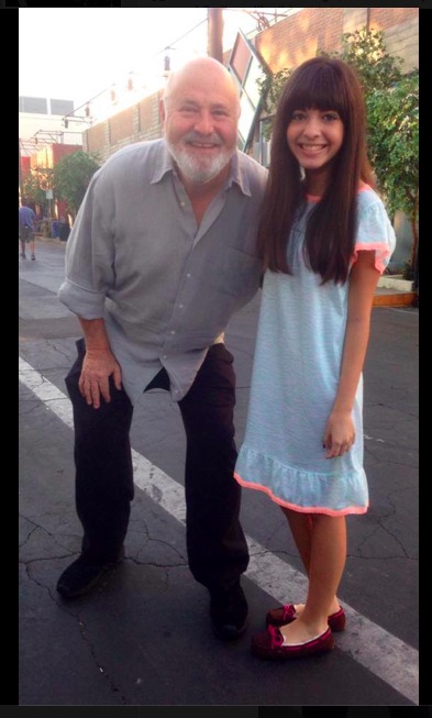 The Amazing Rob Reiner on set (: