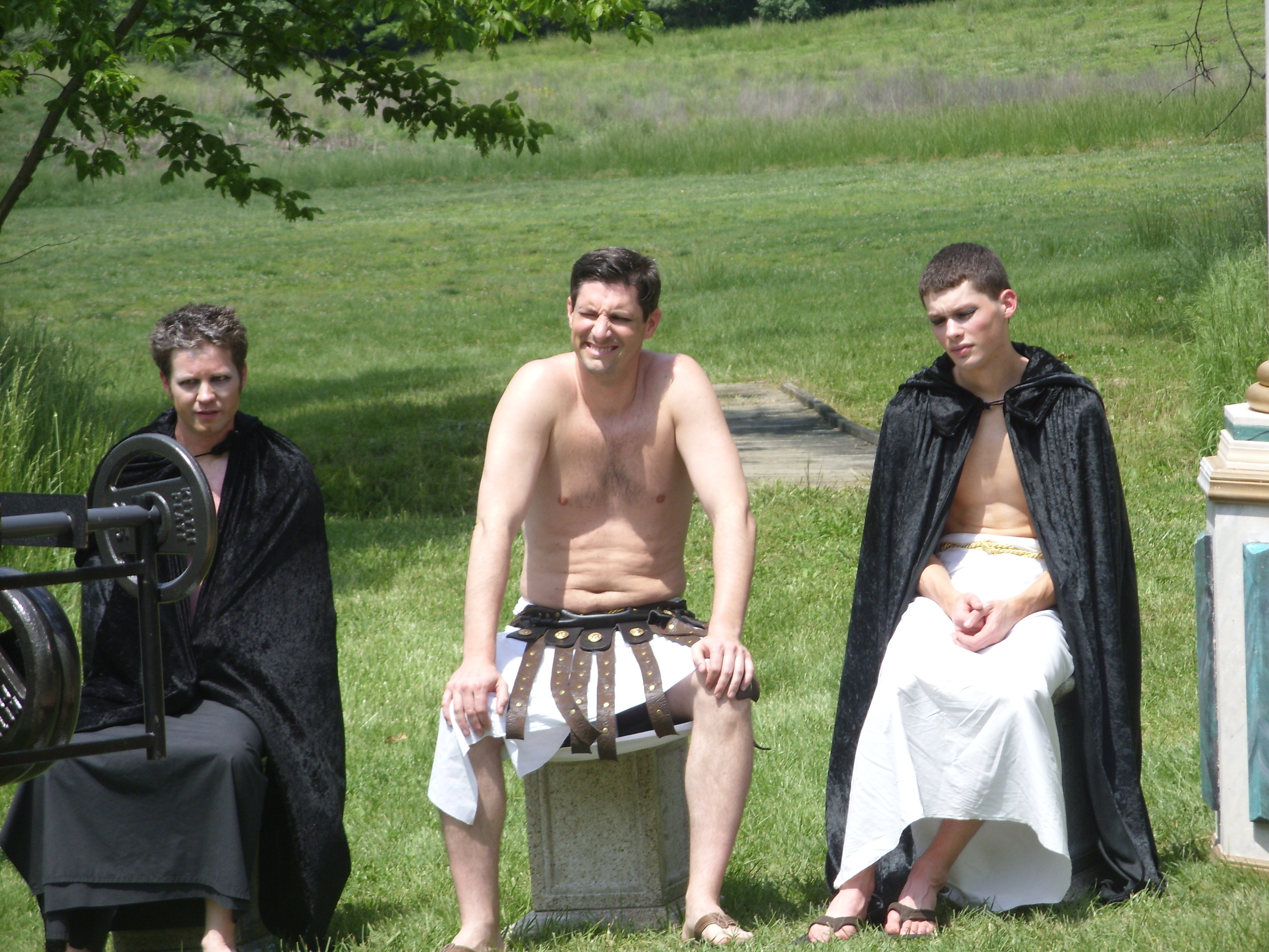 Still of Bryan Kreutz, Joe McGettigan, and Brayden 'Brian' Patterson in Hercules: The Brave and the Bold