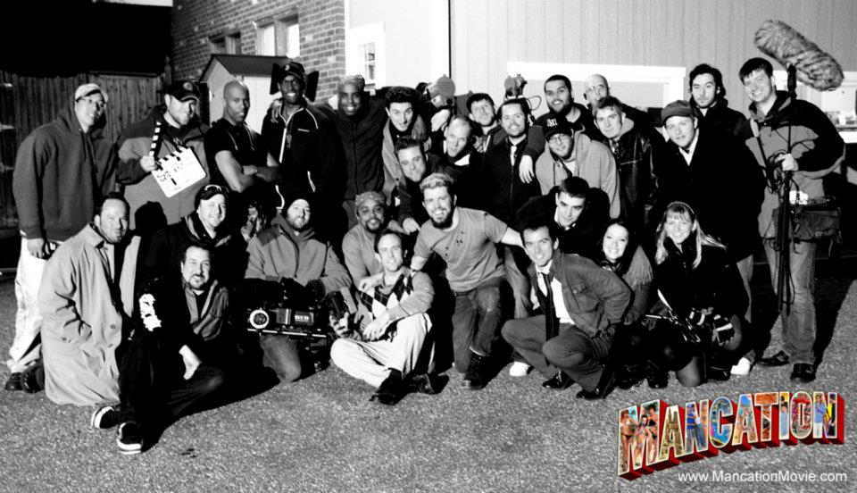 MANCATION Cast & Crew Shot - Final Day of Shooting