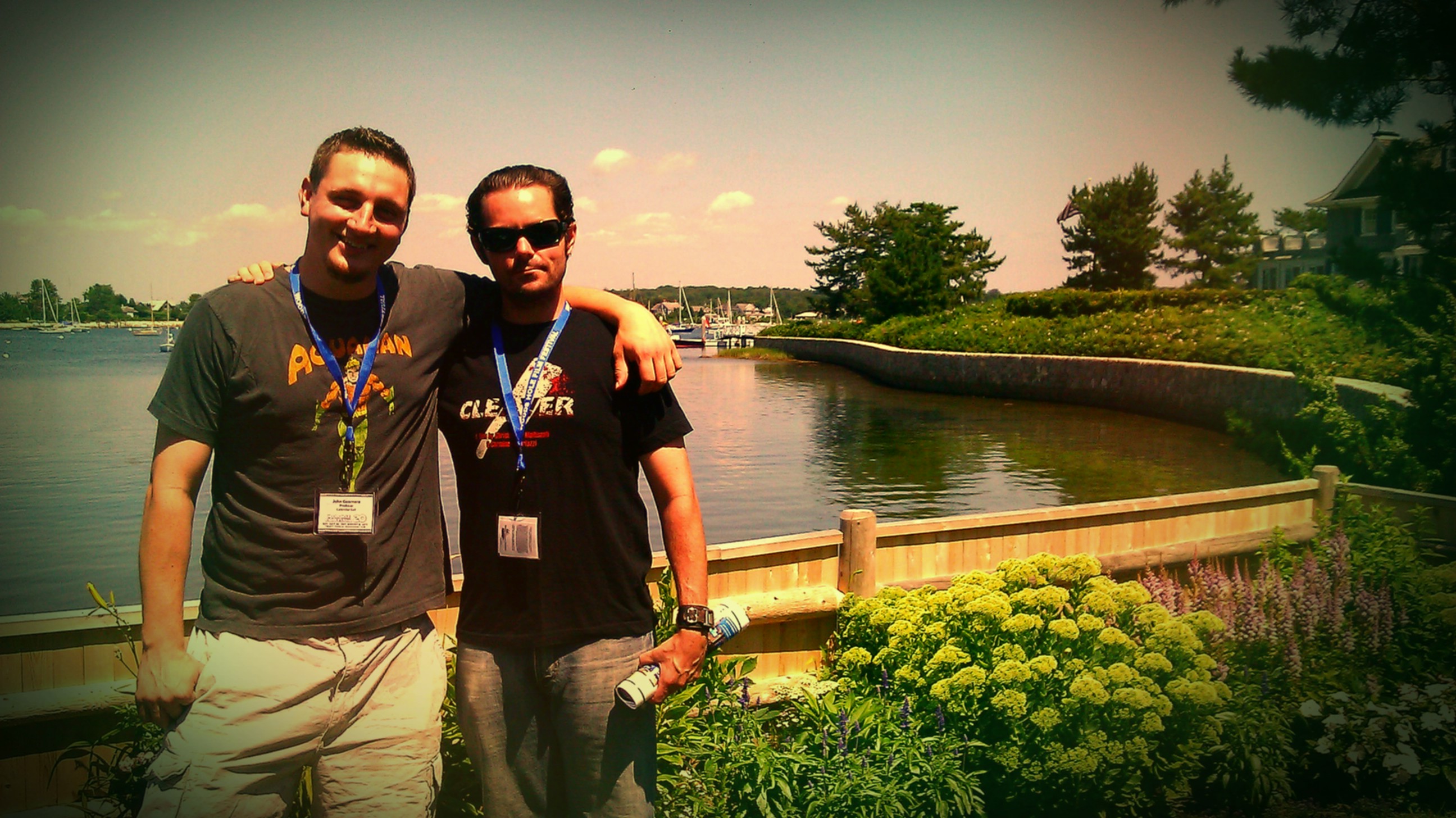 MISS DECEMBER Producers John Guarnere and Frank Williams at the Woods Hole Film Festival.