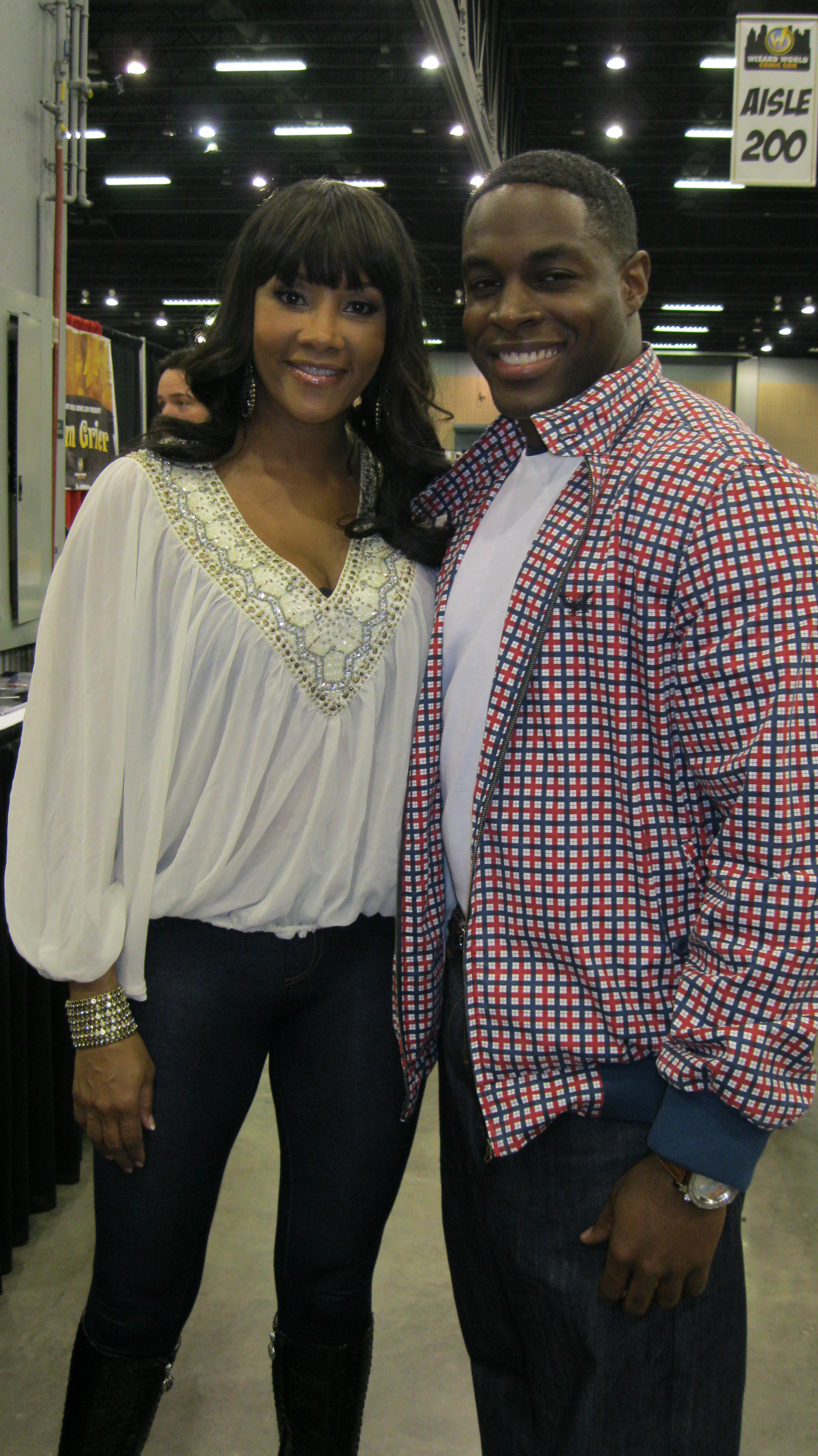 Nick Jones Jr. and Vivica A. Fox