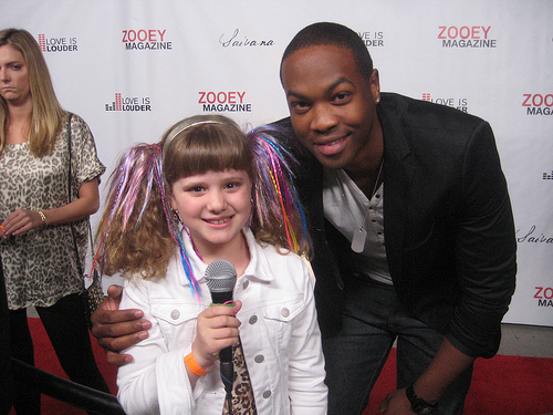Ser'Darius Blain and Piper Reese at Zooey magazines Love is Louder event