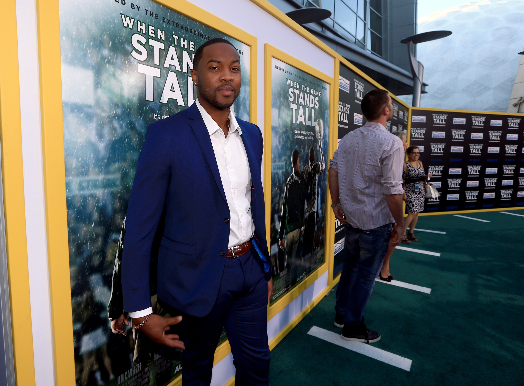 Ser'Darius Blain at event of When the Game Stands Tall (2014)