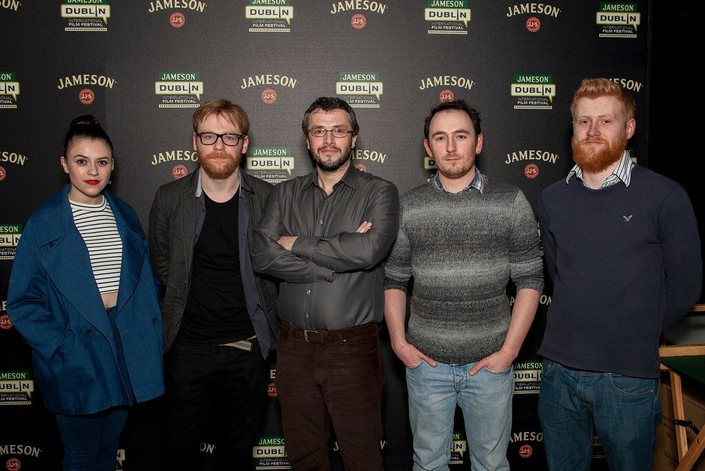 Gemma-Leah Devereux and Brian Gleeson at the Jameson Film Festival's screening of 