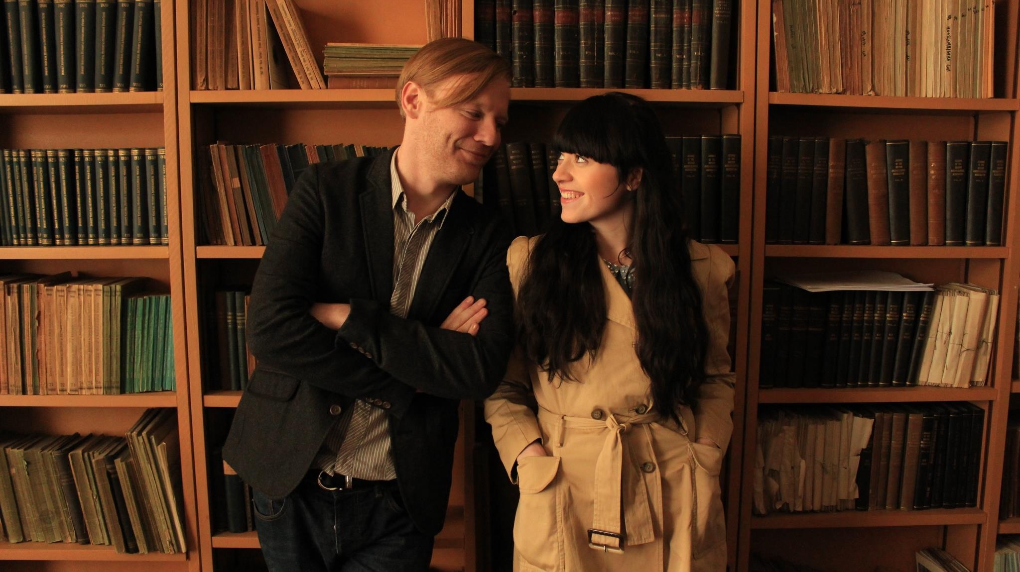 Brian Gleeson and Gemma-Leah Devereux in 