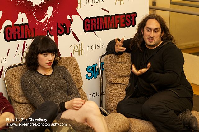 Ross Noble and Gemma-Leah Devereux at Grimm Up North