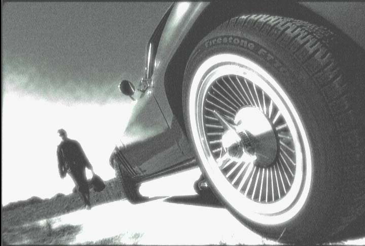 C. Van Tune (and his '66 Corvette 427) in opening sequence for ESPN's Road Trip TV series.
