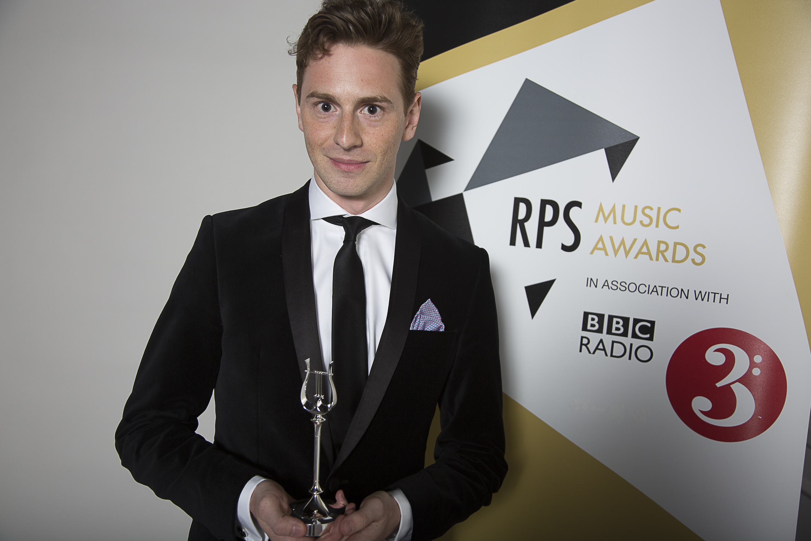 Hugh Brunt at the Royal Philharmonic Society Music Awards, London, May 2015