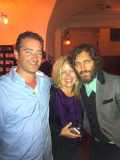 with Michelle Verdi and Vincent Gallo - LA 2011