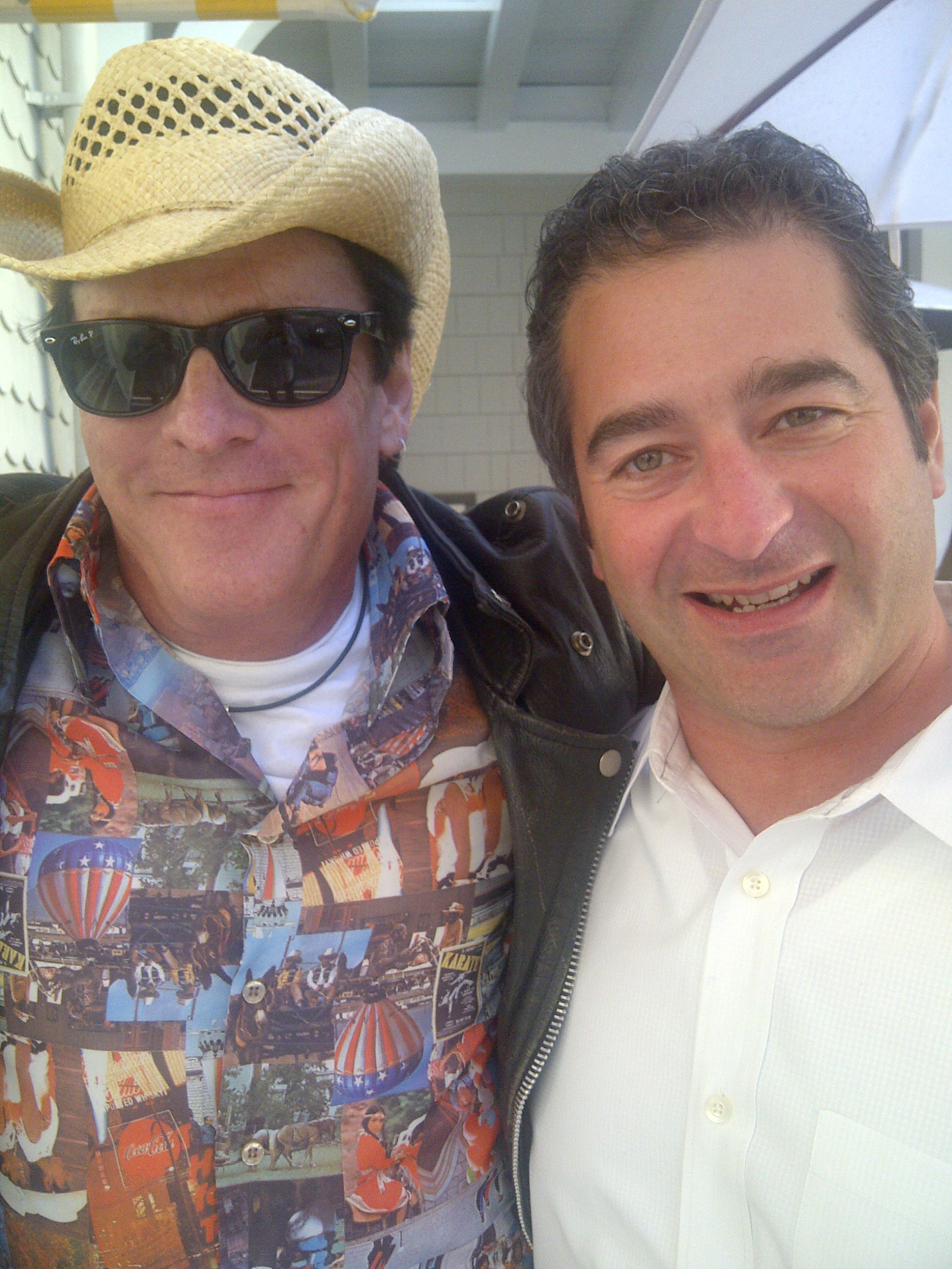 with Michael Madsen at AFM - November 2011