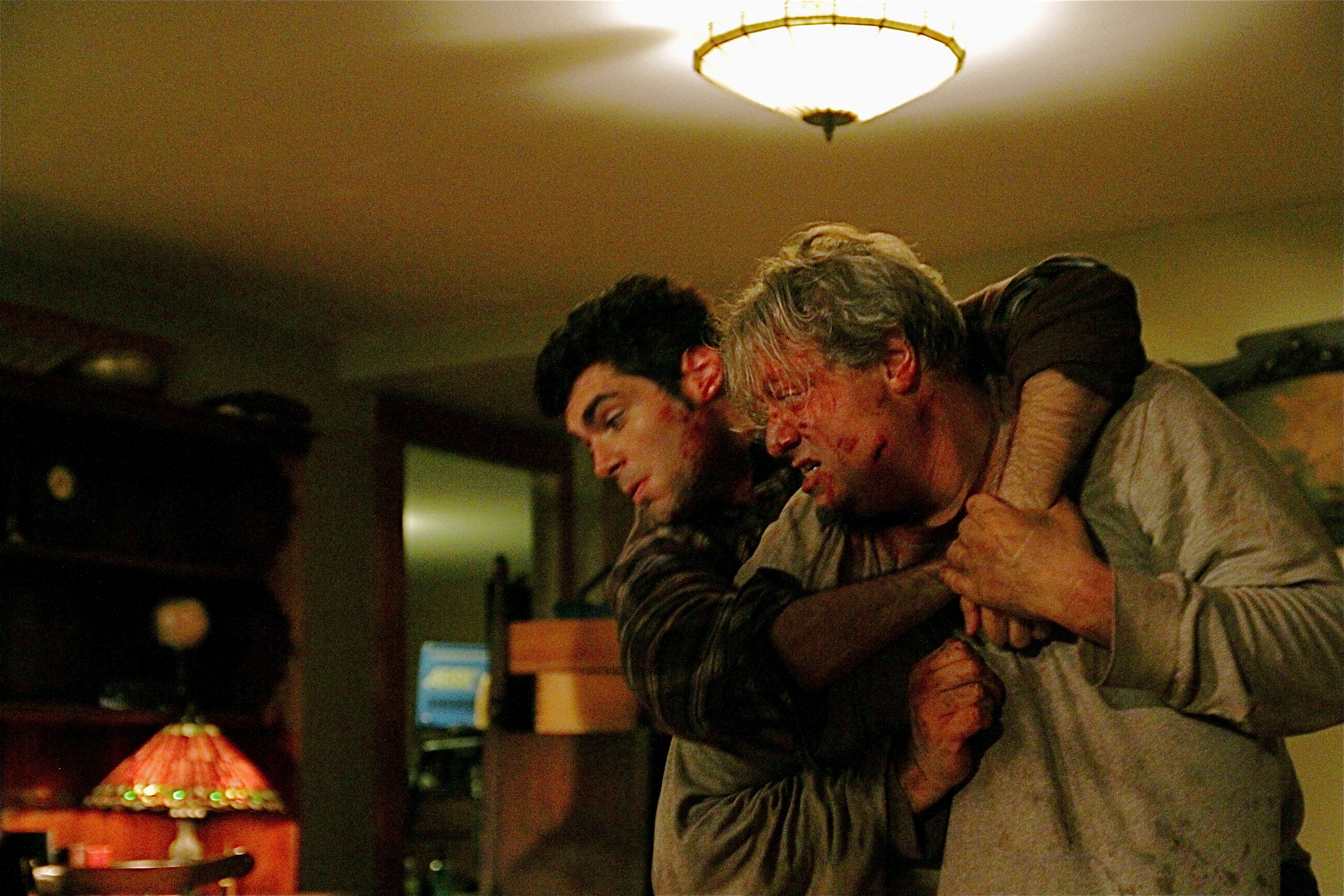 A Still of Tom DeNucci and Michael Nicolosi in Infected