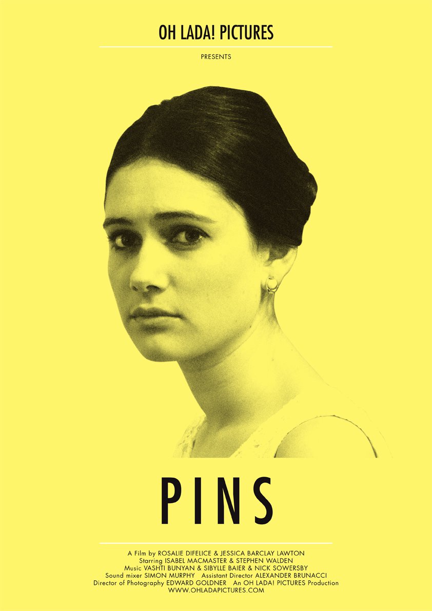 Pins official poster featuring Isabel Macmaster