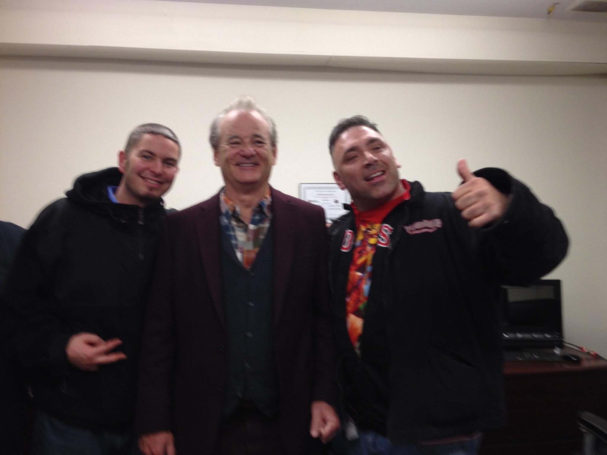 Hanging with Bill Murray