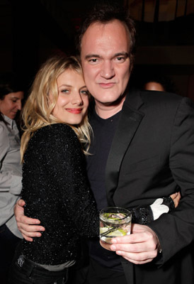 Quentin Tarantino and Mélanie Laurent at event of Negarbingi sunsnukiai (2009)